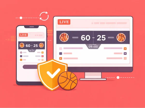 Basketball Live Score API for Web & Mobile