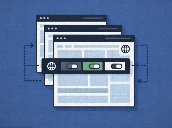 Multi Website Management System for Web Management