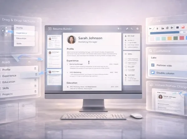 Resume Builder System Software for Resume Creation